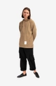 Памучен суичър Norse Projects Kristian Tab Series Hood N20-1294 0966 кафяв