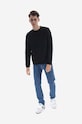 Norse Projects bluza bawełniana Vagn Classic Crew N20.1275.9999 czarny AA00
