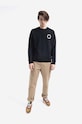 Pamučna dukserica Norse Projects Vagn BMC Logo Print N20.1284.9999 crna AA00