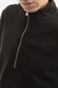 Norse Projects sweatshirt Frederik Fleece Half Zip N20.1286.9999 black