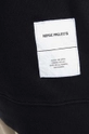 crna Pamučna dukserica Norse Projects Fraser Tab Series Hoodie