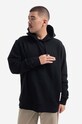 Norse Projects hanorac de bumbac Fraser Tab Series Hoodie N20.1282.9999 negru