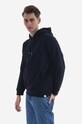 Norse Projects felpa in cotone Vagn Classic Hood N20.1276.7004 blu navy