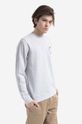 Pamučna dukserica Norse Projects Vagn BMC logo print N20.1284.1026 siva
