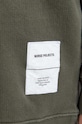 Norse Projects felpa in cotone Fraser Tab Series N20.1282.8098 verde