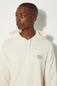 Памучен суичър A.P.C. Hoodie Marvin COEZD-H27733 BLACK бежов COEZD.H27733