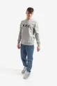A.P.C. cotton sweatshirt light grey