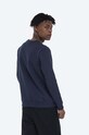 Clothing A.P.C. cotton sweatshirt Malcolm COEKQ.H27618 navy
