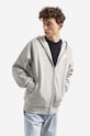 Bavlněná mikina Billionaire Boys Club s kapucí šedá BC006