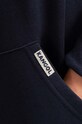 Βαμβακερή μπλούζα Kangol σκούρο μπλε KLHB005