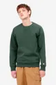 zielony Carhartt WIP bluza bawełniana Męski