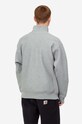 Carhartt WIP bluză American Script I027014.GREY.HEATH gri AA00