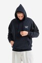 Drôle de Monsieur cotton sweatshirt cotton navy HO101.NAVY