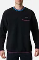 negru Columbia bluză Wapitoo Fleece Pullover De bărbați