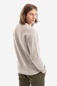 Clothing Norse Projects cotton sweatshirt Vagn Logo N20.1283.1026 gray