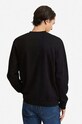 Bavlnená mikina Wood X Garfield Tye Sweatshirt Kick 30045600-2424 BLACK 30045600.2424 čierna AA00