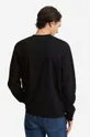 Wood pamut melegítőfelső X Garfield Tye Sweatshirt Kick 3456-2424 BLACK fekete