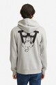 Wood Wood hanorac de bumbac X Garfield 30045601.2424 gri AA00