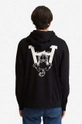 Wood Wood cotton sweatshirt X Garfield black