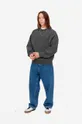 Carhartt WIP cotton sweatshirt gray