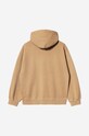 Carhartt WIP cotton sweatshirt Nelson S brown I029963.DUSTY.H.BR