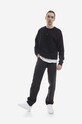 A.P.C. hanorac de bumbac Sweat Steve COEIP.H27621 negru AA00