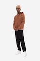 Bavlnená mikina A.P.C. Hoodie Item COFBQ-H27672 TERRACOTA COFBQ.H27672 oranžová AA00