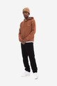 Bavlnená mikina A.P.C. Hoodie Item COFBQ-H27672 TERRACOTA COFBQ.H27672 oranžová AA00