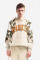 Bavlněná mikina Puma x Market vzorovaný béžová 535083.64