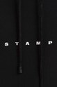 Bavlnená mikina STAMPD čierna SLA.M2827HD