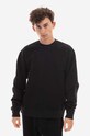 STAMPD cotton sweatshirt plain black SLA.M2981SW