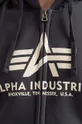 szary Alpha Industries bluza Basic Zip Hoody