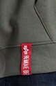 Alpha Industries bluza Basic Zip Hoody 118342.142 zielony
