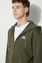 Μπλούζα Alpha Industries Basic Zip Hoody 118342.142 πράσινο