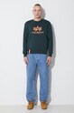 Dukserica Alpha Industries Basic 178302 353 178302.353 zelena AW23