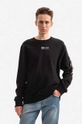 black Alpha Industries cotton sweatshirt Men’s