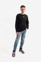 Alpha Industries cotton sweatshirt black