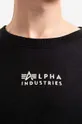 black Alpha Industries cotton sweatshirt