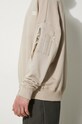 Βαμβακερή μπλούζα Alpha Industries 118317.627 μπεζ