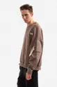 brown Alpha Industries cotton sweatshirt
