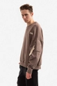 brown Alpha Industries cotton sweatshirt