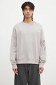 Alpha Industries cotton sweatshirt Planet friendly gray 118317.643