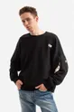 black Alpha Industries cotton sweatshirt Men’s