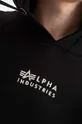чёрный Хлопковая кофта Alpha Industries