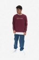 Alpha Industries sweatshirt maroon