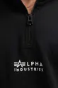 czarny Alpha Industries bluza bawełniana
