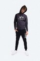 Alpha Industries sweatshirt Basic Hoody 178312.466 navy AA00