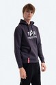 Alpha Industries sweatshirt Basic Hoody 178312.466 navy