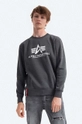 сірий Кофта Alpha Industries Basic Sweater 178302 597 Чоловічий