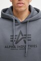 Alpha Industries felpa grigio 178312.412